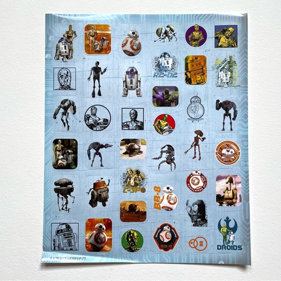 NIB Star Wars: Droid Factory Book With Stickers, Poster and Press-Outs - Picture 10 of 14